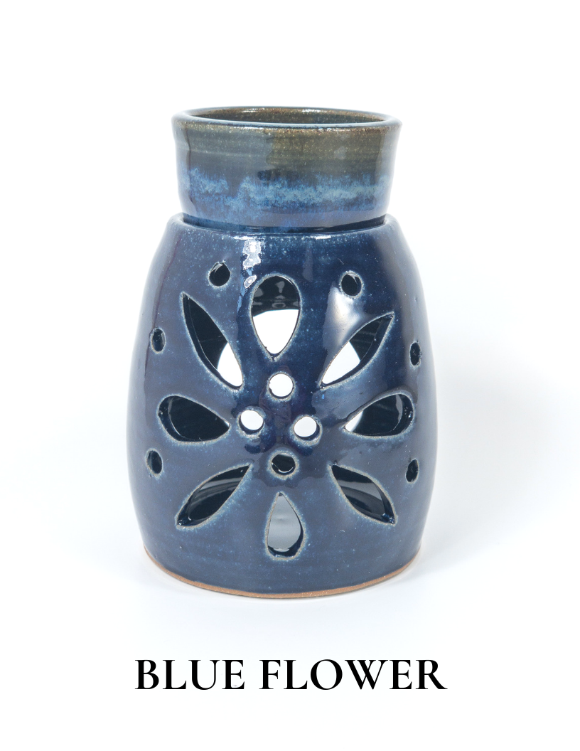 Handmade Pottery Wax Warmer in White  Essential Oil Diffuser – Belle &  Union Co.