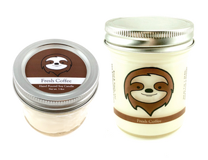 Sloth Conservation Candle | Coffee Scent